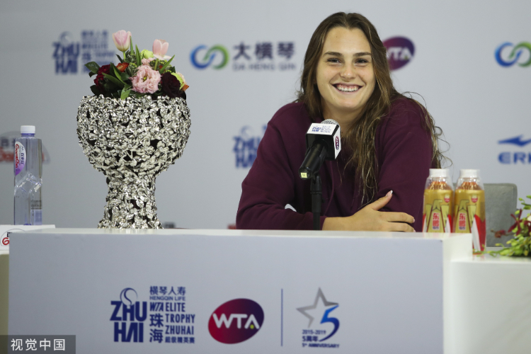 2019珠海WTA超级精英赛落幕，东鹏特饮助力醒拼赛场！
